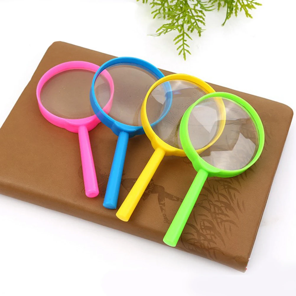 4Pcs H Magnifying Glass Kids Colorful Student Reading Jewelry Observation Insect Repair Magnifying Glass Premium Durable
4Pcs H Magnifying Glass Kids Colorful Student Reading Jewelry Observation Insect Repair Magnifying Glass Premium Durable