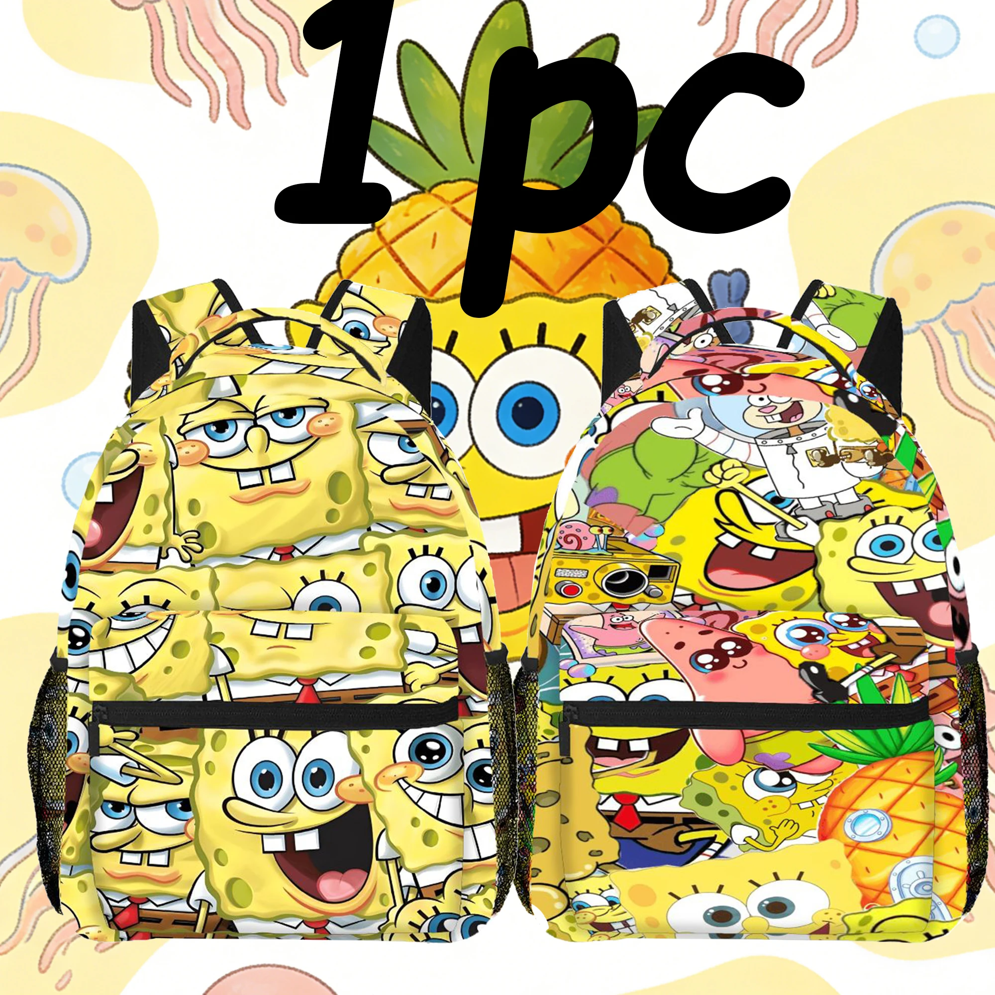 1 шт., рюкзак «Губка Боб Квадратные Штаны Патрик Стар», высококачественный милый повседневный подарок, модная спортивная сумка для повседневного использования
1 шт., рюкзак «Губка Боб Квадратные Штаны Патрик Стар», высококачественный милый повседневный подарок, модная спортивная сумка для повседневного использования
