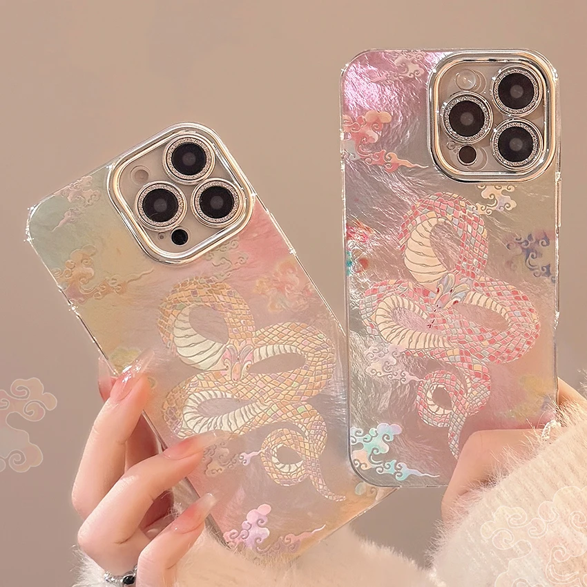 Dazzle Color Phone Case For Iphone 17 16 15 14 13 Pro 12 Max Plus 16Pro Colorful Snake Phone Case Glitter Lens Ring 15Pro Cover
Dazzle Color Phone Case For Iphone 17 16 15 14 13 Pro 12 Max Plus 16Pro Colorful Snake Phone Case Glitter Lens Ring 15Pro Cover