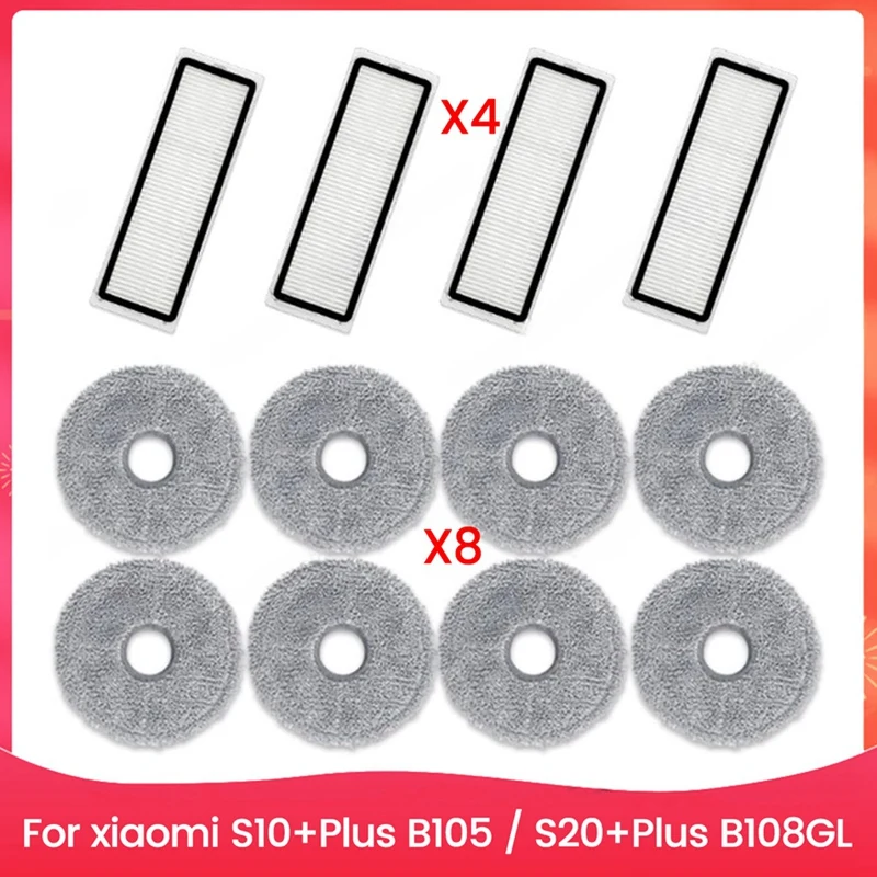 Тканевый фильтр Hepa для швабры для пылесоса Xiaomi S10 + Plus B105/S20 + Plus B108GL, сменный комплект для пылесоса
Тканевый фильтр Hepa для швабры для пылесоса Xiaomi S10 + Plus B105/S20 + Plus B108GL, сменный комплект для пылесоса