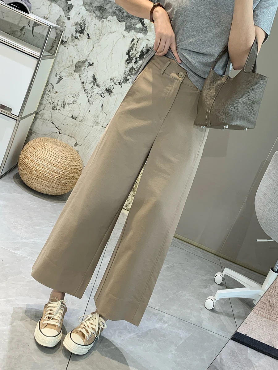 Casual High Waist Stretchy Slimming Straight Leg Pants Women's Size Summer Thin Nine Points Wide Leg Pants Breathable Sk...
Casual High Waist Stretchy Slimming Straight Leg Pants Women's Size Summer Thin Nine Points Wide Leg Pants Breathable Sk...
