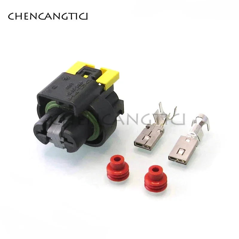 1 Set 2 Pin 15470987 Female Delphi Auto Electronic Cable Plug 6.3mm Waterproof Automotive Wire Harness Connector
1 Set 2 Pin 15470987 Female Delphi Auto Electronic Cable Plug 6.3mm Waterproof Automotive Wire Harness Connector