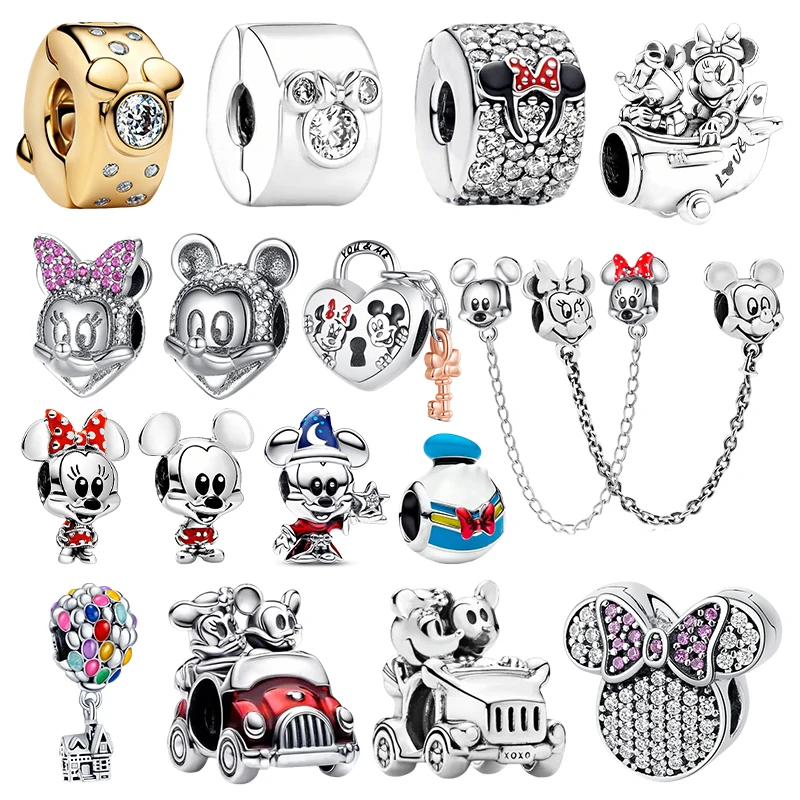 Hot Selling Disney 925 sterling silver Mickey and Minnie Pendant beads for Original Bracelet, Female DIY Birthday party gifts
Hot Selling Disney 925 sterling silver Mickey and Minnie Pendant beads for Original Bracelet, Female DIY Birthday party gifts