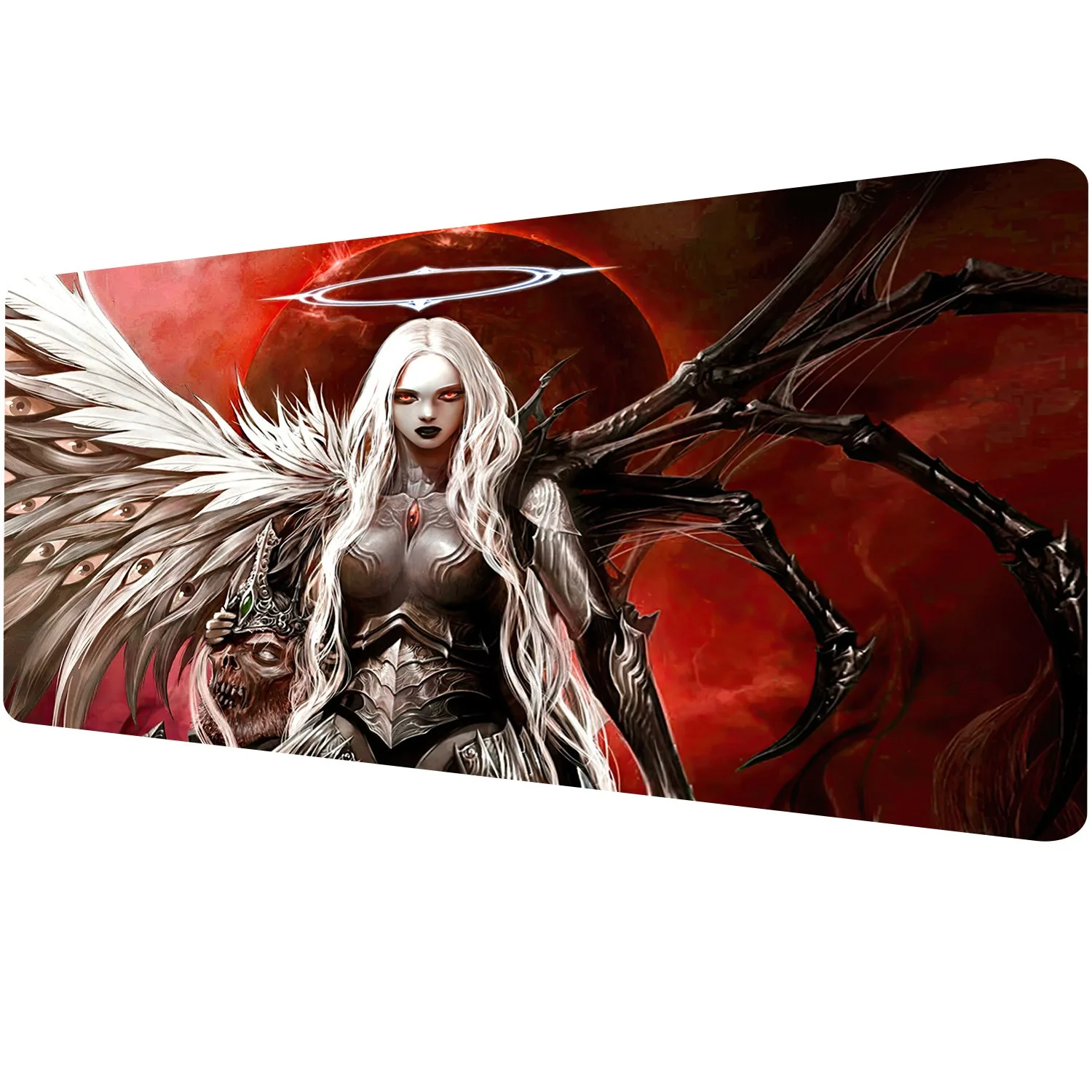 Half Angel Half Demon MTG Playmats High-Quality Mouse Pad Smooth Cloth Surface Rubber Bottom Non-slip Mats for Magic Card Games
Half Angel Half Demon MTG Playmats High-Quality Mouse Pad Smooth Cloth Surface Rubber Bottom Non-slip Mats for Magic Card Games