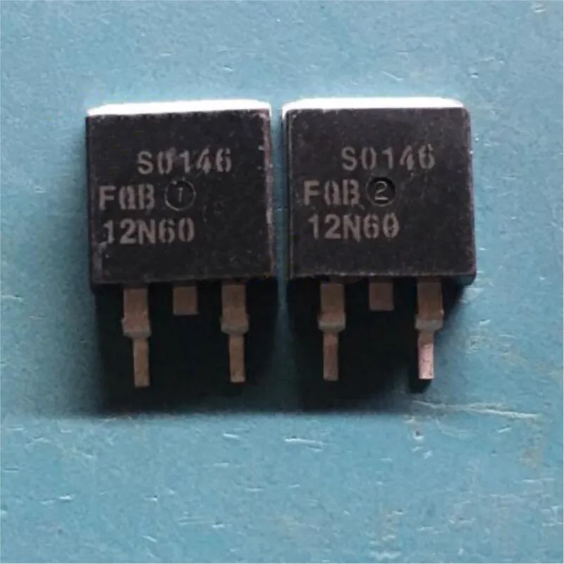 FQB 12N60 FQB12N60 12A 600V TO263 (Product quantity: 10 pieces)
FQB 12N60 FQB12N60 12A 600V TO263 (Product quantity: 10 pieces)