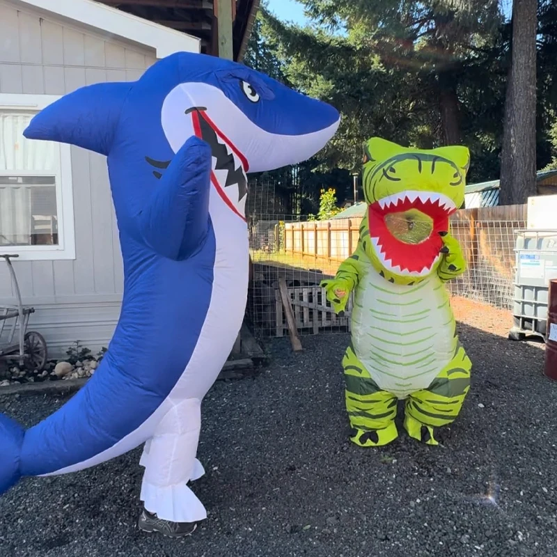 Evil Shark Cosplay Inflatable Costume Underwater Animal Cartoon Inflatable Costume Halloween Ocean Themed Party Adult Costume
Evil Shark Cosplay Inflatable Costume Underwater Animal Cartoon Inflatable Costume Halloween Ocean Themed Party Adult Costume
