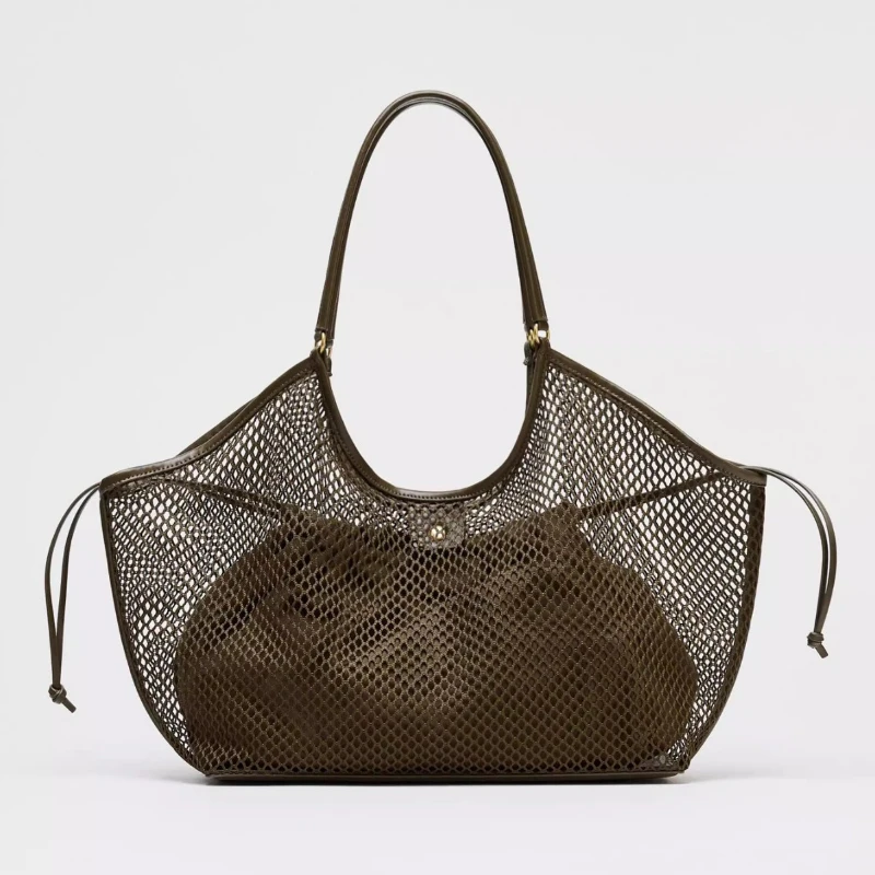 2026 New Mesh Large Capacity Vintage Tote Bag Women Portable Handbag Crossbody Versatile Daily Commuter Purse
2026 New Mesh Large Capacity Vintage Tote Bag Women Portable Handbag Crossbody Versatile Daily Commuter Purse