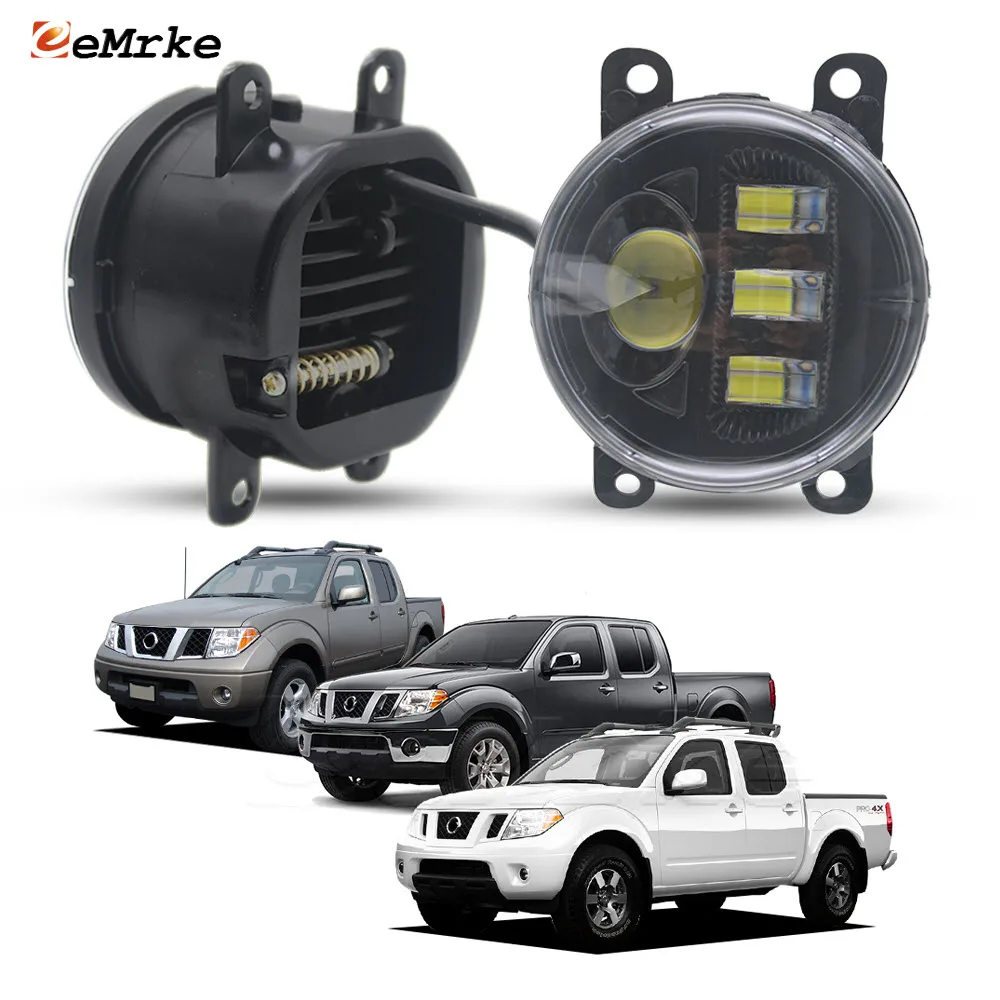 Pair Upgrade Led DRL Fog Lights Assembly for Nissan Frontier D40 NAVARA 2007~2015 Car PTF with Lens LED Daytime Running Lamp
Pair Upgrade Led DRL Fog Lights Assembly for Nissan Frontier D40 NAVARA 2007~2015 Car PTF with Lens LED Daytime Running Lamp