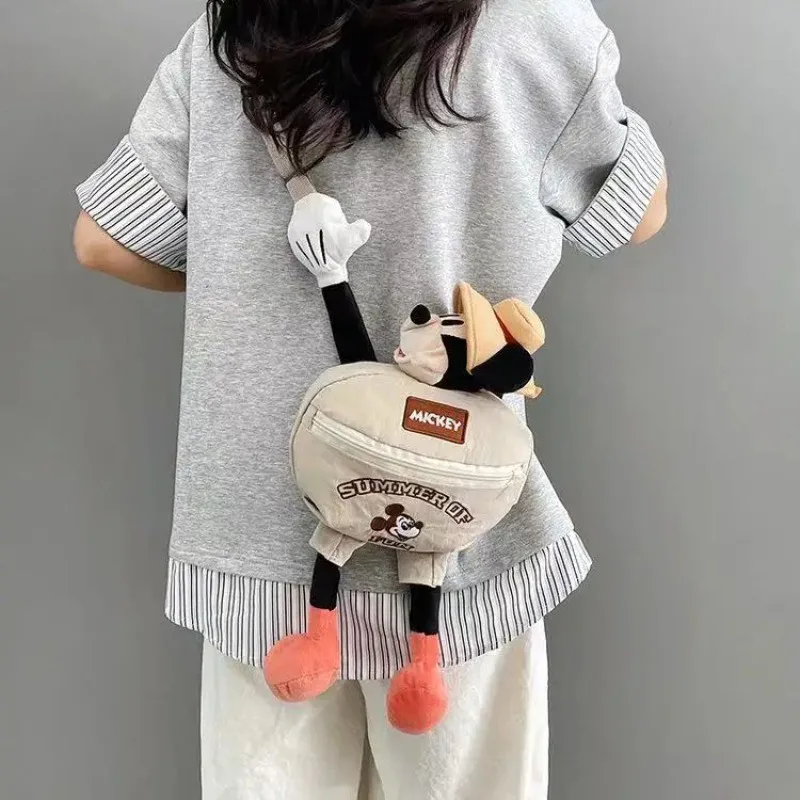 Creative sticker DIY Disney's New Summer Small Bag Cute Mickey Camping Messenger Bag
Creative sticker DIY Disney's New Summer Small Bag Cute Mickey Camping Messenger Bag
