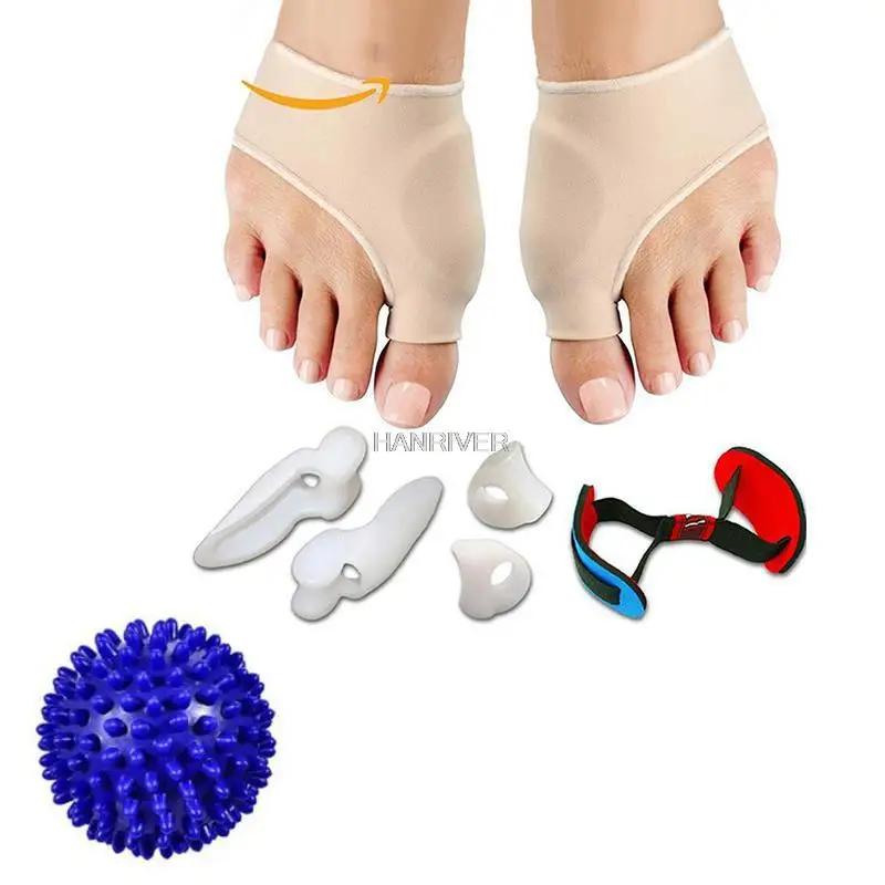 Hanriver 8 Stuks Correctie Voor Hallux Valgus Voet Massage Bal Teen Separator Silicon Gelijkrichters
Hanriver 8 Stuks Correctie Voor Hallux Valgus Voet Massage Bal Teen Separator Silicon Gelijkrichters