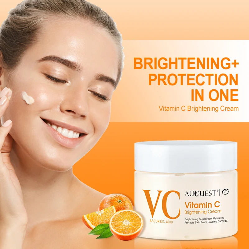 Vitamin C Whitening Face Cream Fade Freckle Dark Spot Improve Dullness Nourishing Moisturizing Cream Lightening Facial Skin Care
Vitamin C Whitening Face Cream Fade Freckle Dark Spot Improve Dullness Nourishing Moisturizing Cream Lightening Facial Skin Care