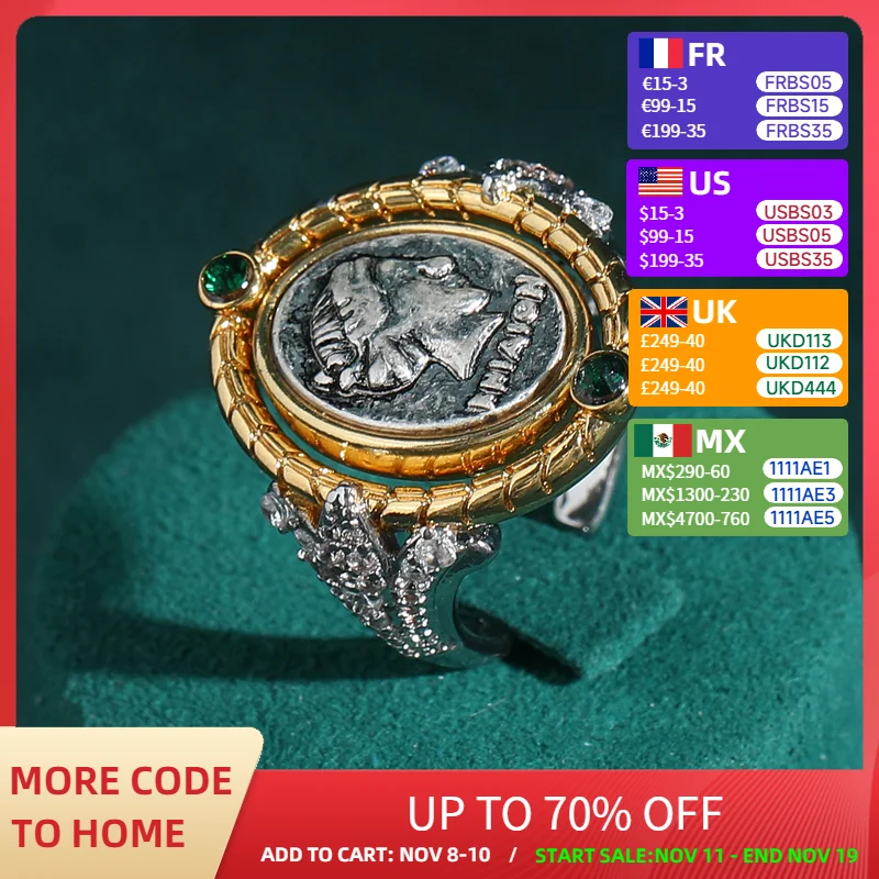 Vintage Gold Color Oval Relief Beauty Head Shape Rings French Craftsmanship Gold Color New in 2024 Retro Woman Antique Jewelry
Vintage Gold Color Oval Relief Beauty Head Shape Rings French Craftsmanship Gold Color New in 2024 Retro Woman Antique Jewelry