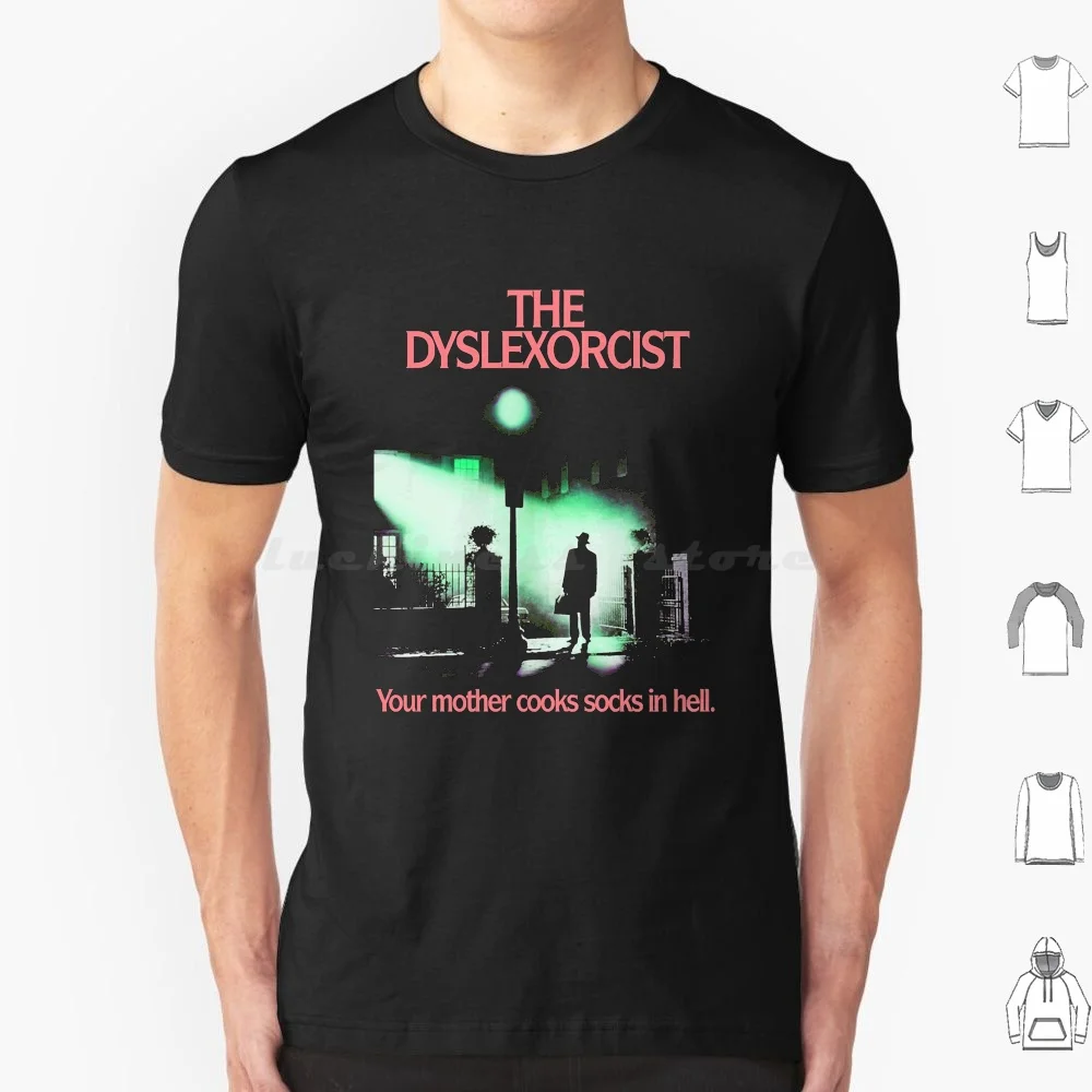 The Dyslexorcist T Shirt Men Women Kids 6xl Exorcist Horror Linda Blair Movie Monster Devil Priests The Exorcism Logo Black
The Dyslexorcist T Shirt Men Women Kids 6xl Exorcist Horror Linda Blair Movie Monster Devil Priests The Exorcism Logo Black