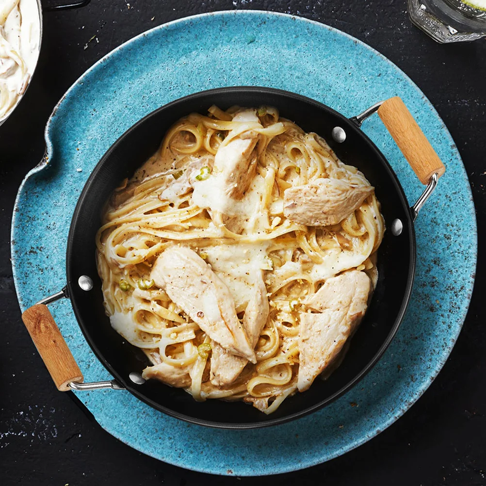 2pcs Anti-Overflow Wok Wooden Handle Metal Cooking Pot For Home Kitchen Camping Restaurant Use Deep Frying Pan
2pcs Anti-Overflow Wok Wooden Handle Metal Cooking Pot For Home Kitchen Camping Restaurant Use Deep Frying Pan