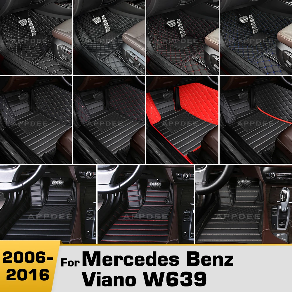 Car Floor Mats For Mercedes Viano W639 2006-2016 2015 14 13 12 11 10 09 Custom Auto Foot Pads Carpet Cover Interior Accessories
Car Floor Mats For Mercedes Viano W639 2006-2016 2015 14 13 12 11 10 09 Custom Auto Foot Pads Carpet Cover Interior Accessories