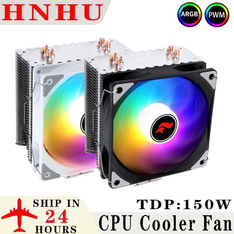 HNHU ЦП Вентилятор ПК Кулер Процессор 120 мм 4 тепловых трубки с воздушным охлаждением 4-контактный/ШИМ Совместимый LGA2011 2066 x99 115x 1200 1700 18xx AMD AM3 
HNHU ЦП Вентилятор ПК Кулер Процессор 120 мм 4 тепловых трубки с воздушным охлаждением 4-контактный/ШИМ Совместимый LGA2011 2066 x99 115x 1200 1700 18xx AMD AM3