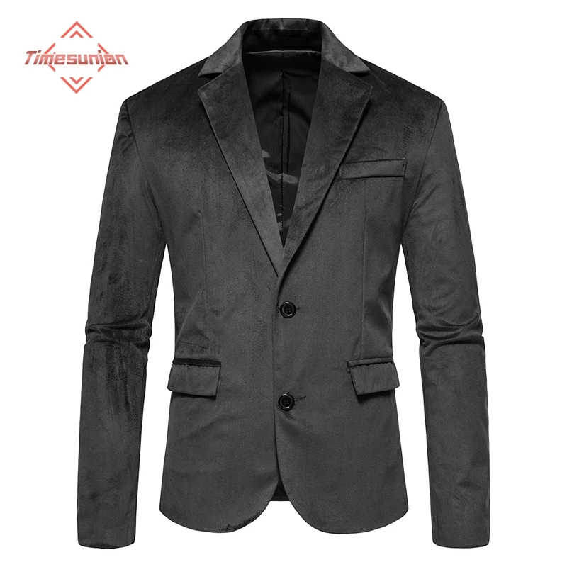 Luxury Black Velvet Dress Suit Jacket Men V-neck Two Button Tuxedo Blazers for Wedding Dinner Party
Luxury Black Velvet Dress Suit Jacket Men V-neck Two Button Tuxedo Blazers for Wedding Dinner Party