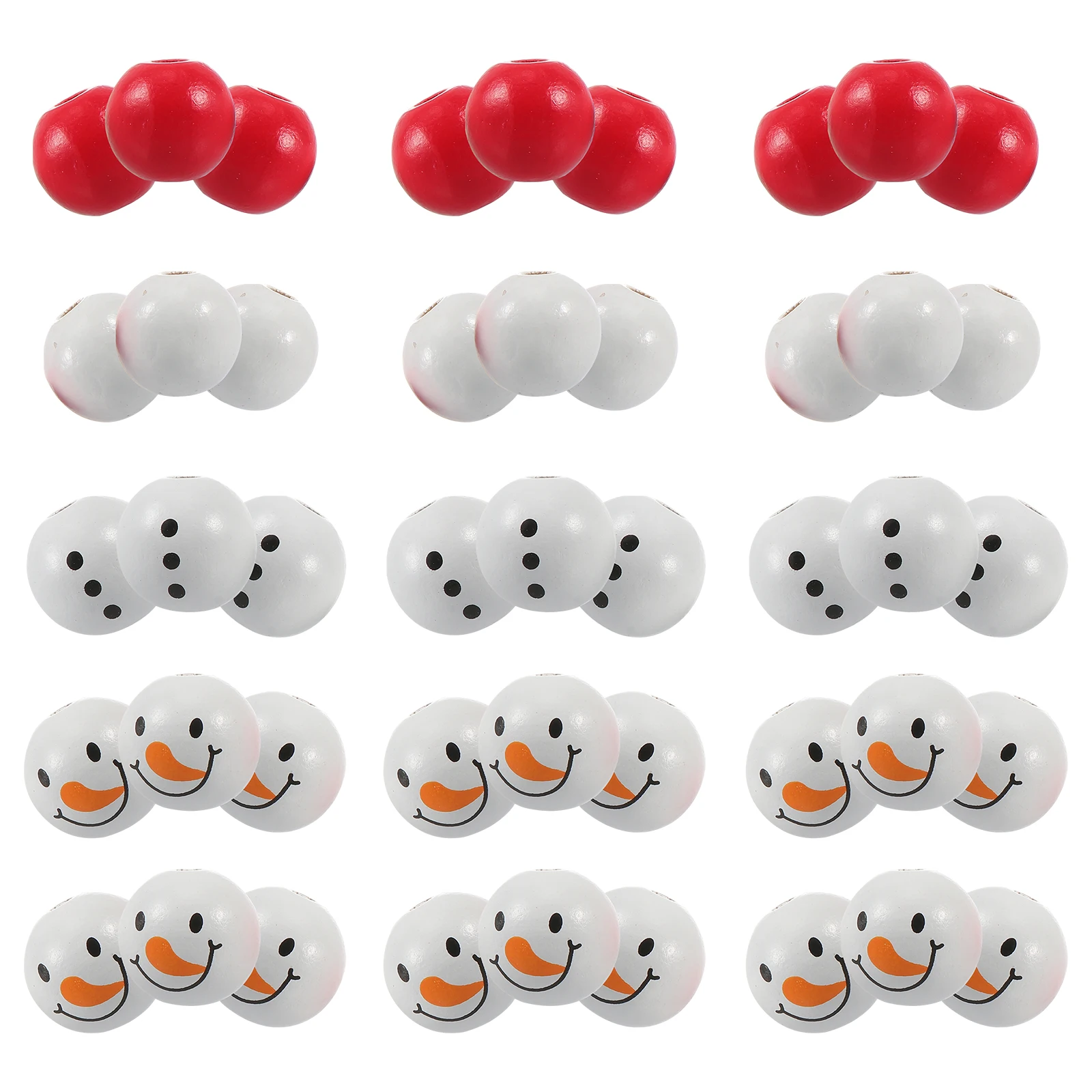 200 Pcs Christmas Decorations Balls DIY Decorative Pendant Wooden Bead Jewelry Accessory
200 Pcs Christmas Decorations Balls DIY Decorative Pendant Wooden Bead Jewelry Accessory