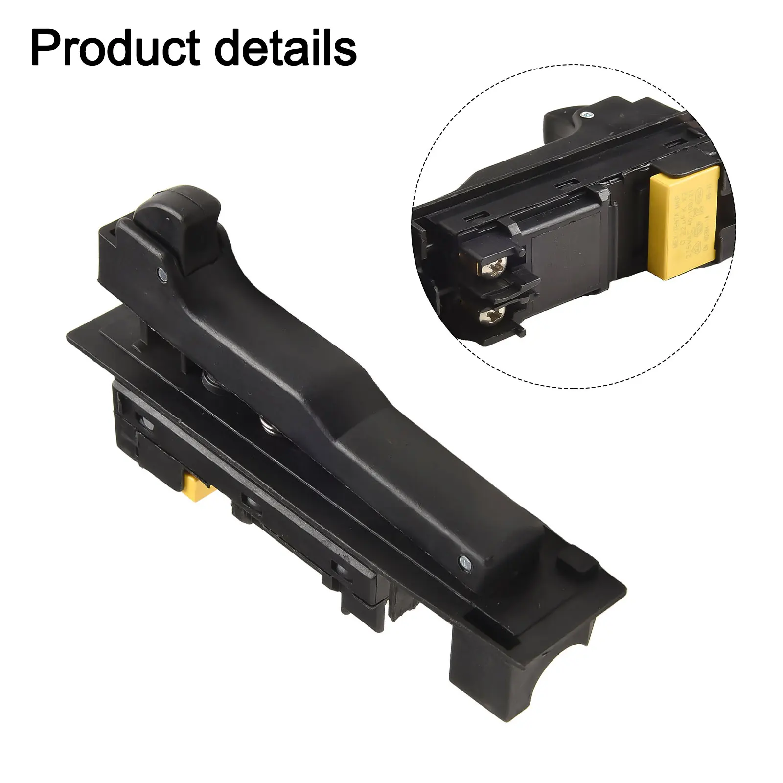 1 шт. триггерный переключатель для GA9030/GA9020/GA7030/GA7020 9069 9067 9059 9049 9047 9016B 9015B G18SE3 запасные части для угловой шлифовальной машины
1 шт. триггерный переключатель для GA9030/GA9020/GA7030/GA7020 9069 9067 9059 9049 9047 9016B 9015B G18SE3 запасные части для угловой шлифовальной машины