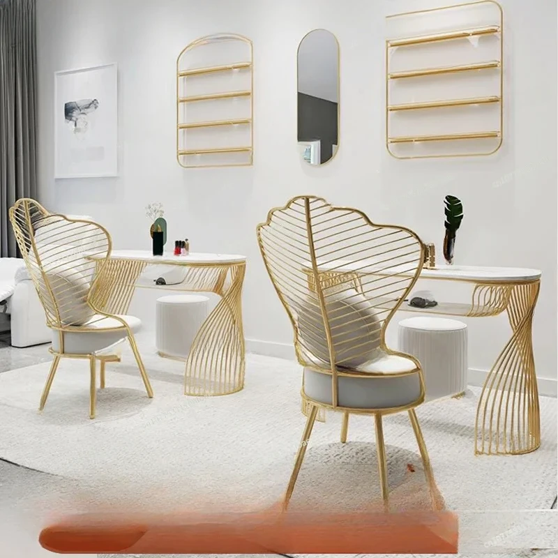 Nordic Ins Internet Celebrity And Chair Suit Single Double-Layer Table Simple Modern Golden Manicure
Nordic Ins Internet Celebrity And Chair Suit Single Double-Layer Table Simple Modern Golden Manicure