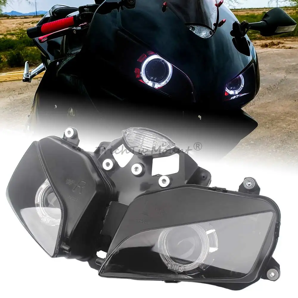 for Honda CBR600RR/F5 2003-2006 Motorcycle Fully Assembled illumination Angel Eye Modification Advanced LED Headlight Accessory
for Honda CBR600RR/F5 2003-2006 Motorcycle Fully Assembled illumination Angel Eye Modification Advanced LED Headlight Accessory