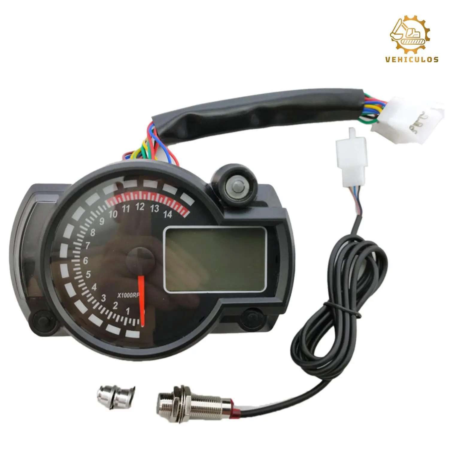 Universal KOSO RX2N LCD Digital Motorcycle Speedometer Odometer Tachometer Adjustable 299KM/H 7-Color Backlight Dashboard Meter
Universal KOSO RX2N LCD Digital Motorcycle Speedometer Odometer Tachometer Adjustable 299KM/H 7-Color Backlight Dashboard Meter