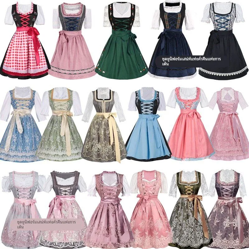 Halloween Munich Traditional Beer Festival Costume Dress Bavarian Maid Roleplay Outfit Women's Hanfu National Stage Costume
Halloween Munich Traditional Beer Festival Costume Dress Bavarian Maid Roleplay Outfit Women's Hanfu National Stage Costume