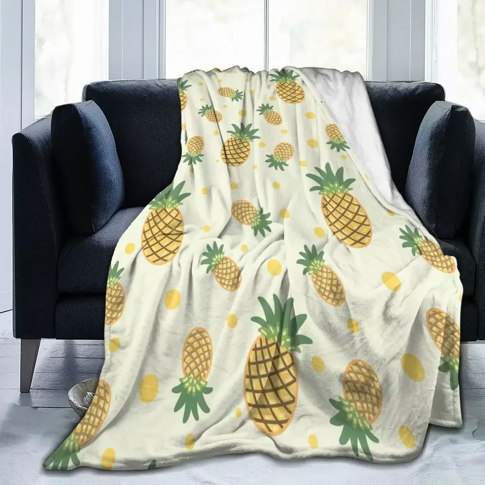 Cute Fresh Pineapple Fruits Pattern Knitted Blankets Velvet Ultra-Soft Throw Blankets for Bedroom Sofa Bedroom Quilt
Cute Fresh Pineapple Fruits Pattern Knitted Blankets Velvet Ultra-Soft Throw Blankets for Bedroom Sofa Bedroom Quilt