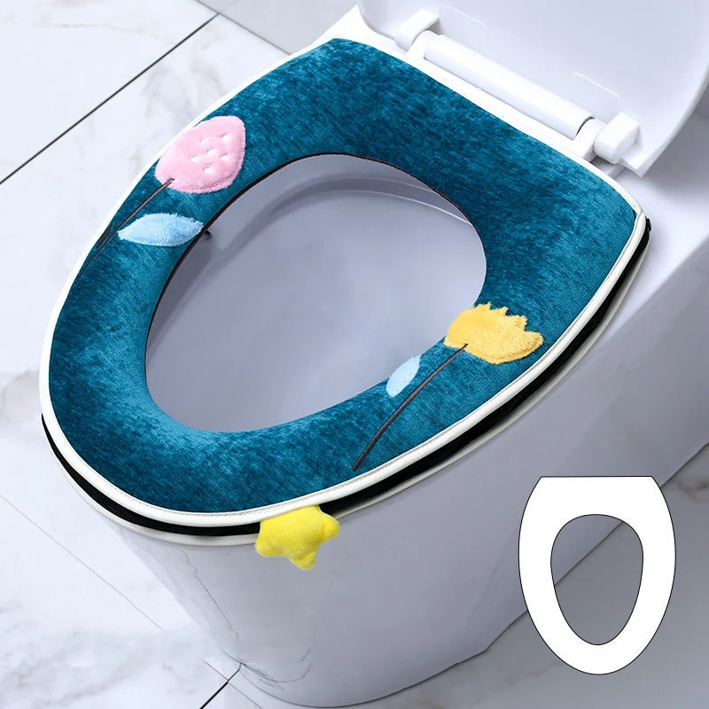 Four Seasons Household V-shaped Toilet Special Cushion Cute Embroidery Toilet Seat Pads With Handle Plush Comfortable Toilet Mat
Four Seasons Household V-shaped Toilet Special Cushion Cute Embroidery Toilet Seat Pads With Handle Plush Comfortable Toilet Mat