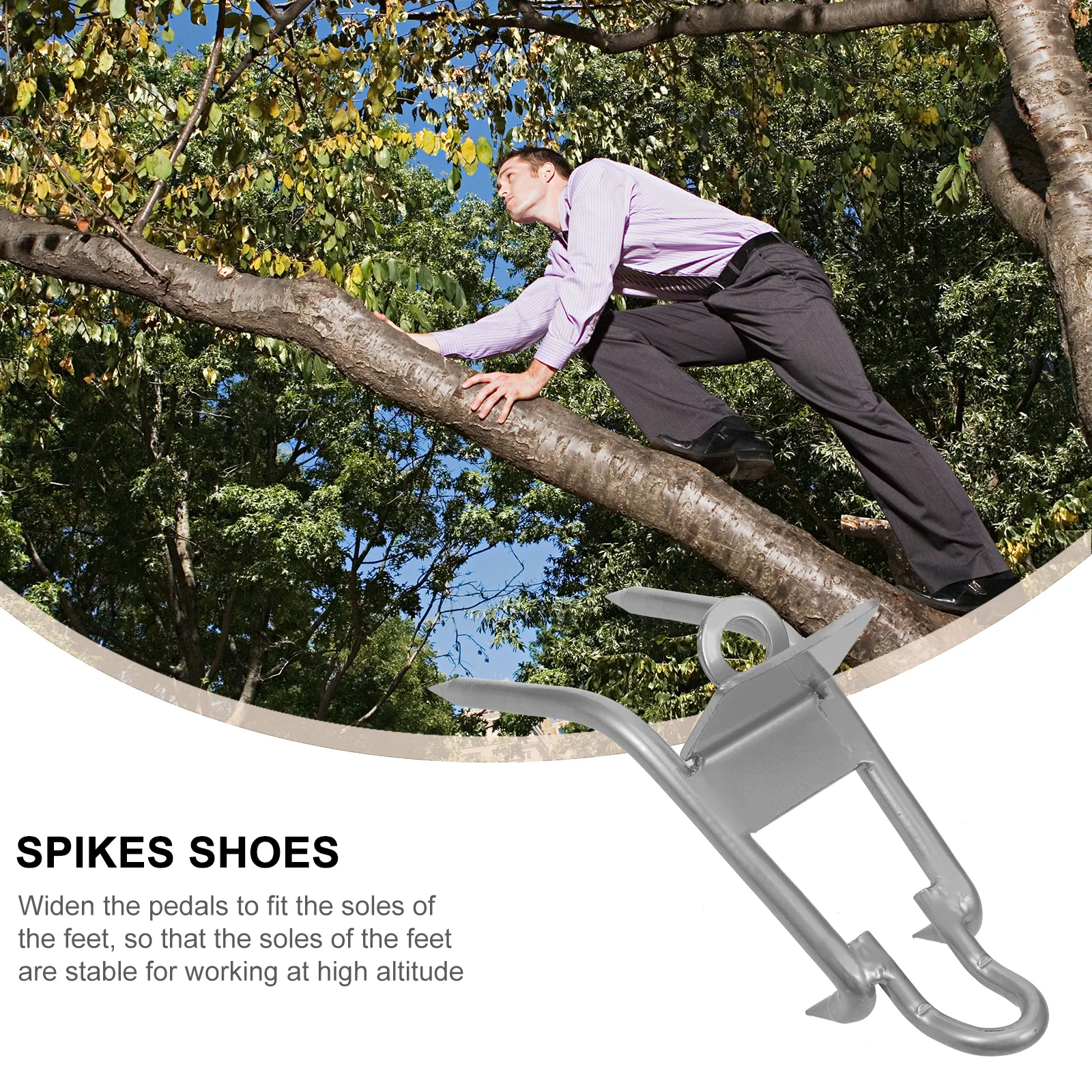 Cat's Claws Spike Shoes for Climbing Trees Spikes Boot Hooks Strut Ankle Elastic
Cat's Claws Spike Shoes for Climbing Trees Spikes Boot Hooks Strut Ankle Elastic