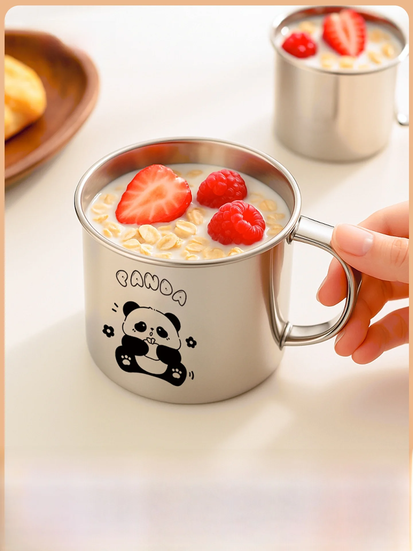 Детская кружка из нержавеющей стали Food Ade 36 л с крышкой, непроливайка, специально для питья в детском саду
Детская кружка из нержавеющей стали Food Ade 36 л с крышкой, непроливайка, специально для питья в детском саду