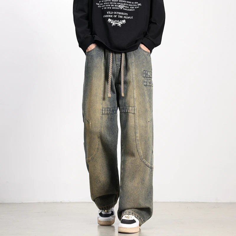 Весенние уличные мужские охотничьи брюки, повседневные брюки, осенние универсальные длинные брюки большого размера, модные свободные джинсы-карго, мужские
Весенние уличные мужские охотничьи брюки, повседневные брюки, осенние универсальные длинные брюки большого размера, модные свободные джинсы-карго, мужские