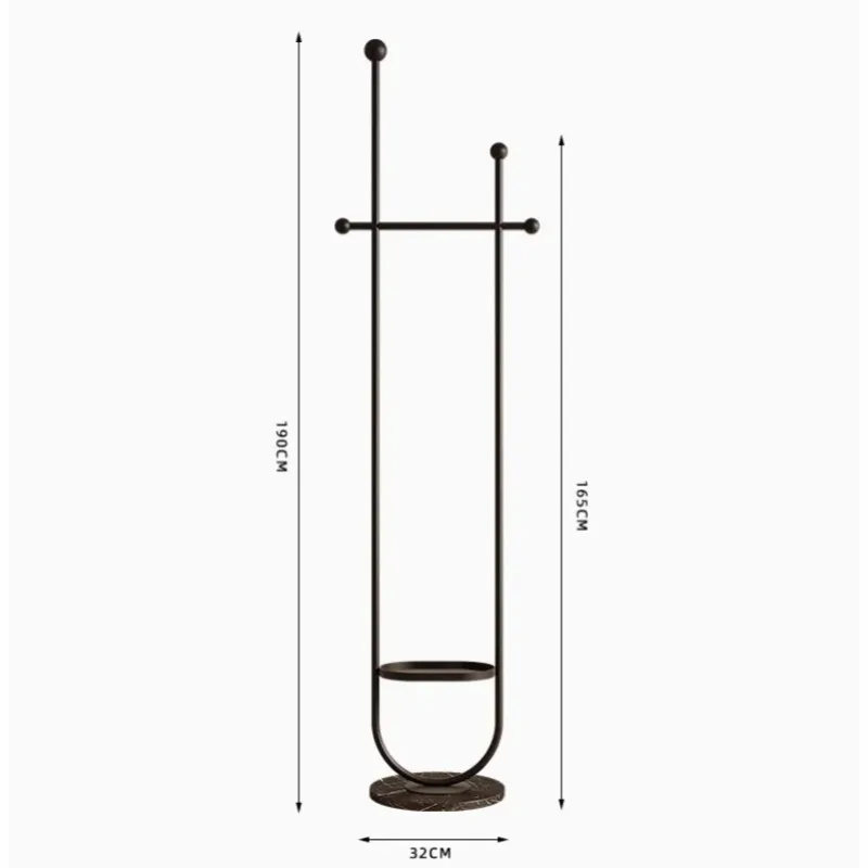 Nordic Metal Clothes Rack, Boutique Living Room Hanger Stand with Shelves, Entrance Furniture
Nordic Metal Clothes Rack, Boutique Living Room Hanger Stand with Shelves, Entrance Furniture