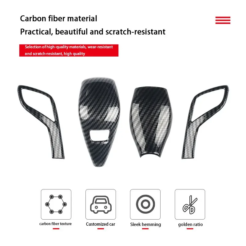 For BMW 3 series G20 G21 G81 2020 2021 2022 X3 G01 Carbon Fiber Car Gear Shift Knob Cover Gears Head Lever Protectiver Shell
For BMW 3 series G20 G21 G81 2020 2021 2022 X3 G01 Carbon Fiber Car Gear Shift Knob Cover Gears Head Lever Protectiver Shell