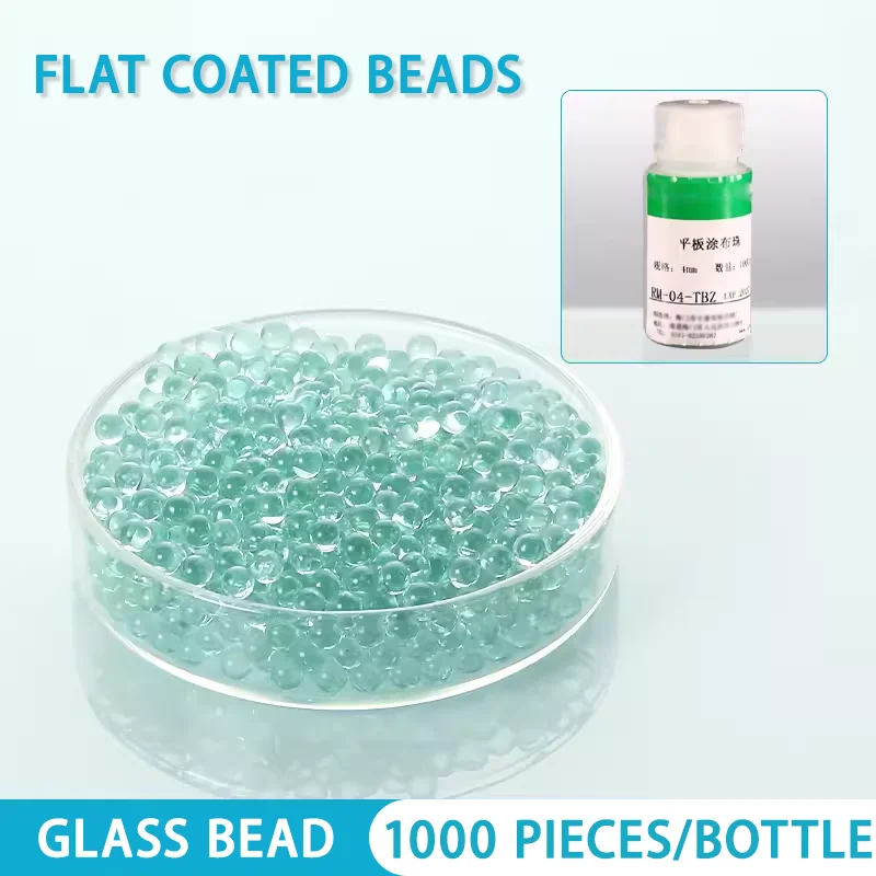 1000 pieces/bottle flat coated beads Petri dish coated transformant glass beads 3/4/5/high temperature acid and alkali resistant
1000 pieces/bottle flat coated beads Petri dish coated transformant glass beads 3/4/5/high temperature acid and alkali resistant