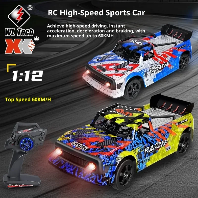 Weili 1:12 Electric Four-Wheel Drive Sports Car 124020 Brushless Version Independent Suspension High-Speed Remote Control Car
Weili 1:12 Electric Four-Wheel Drive Sports Car 124020 Brushless Version Independent Suspension High-Speed Remote Control Car