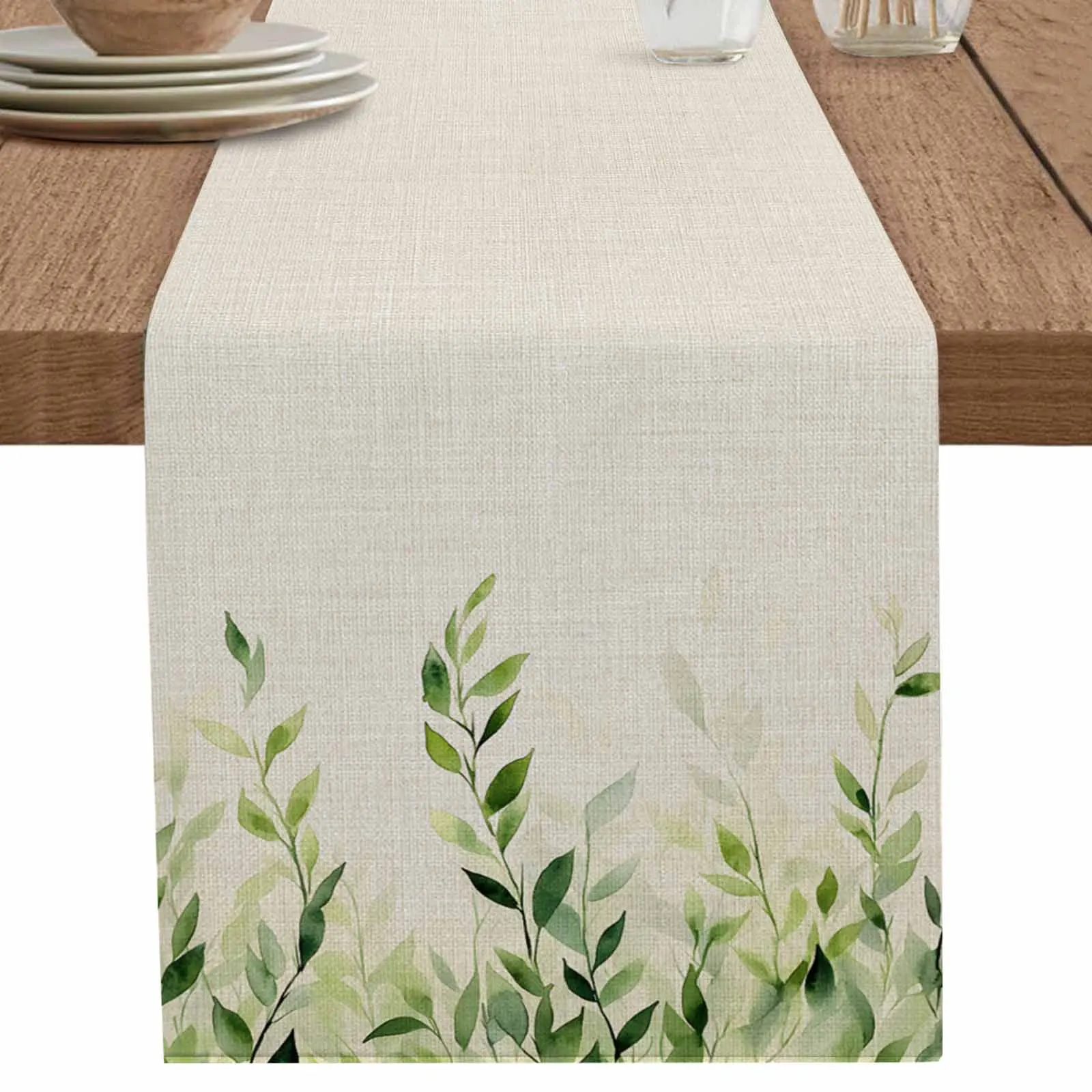 Linen Background Leaves Table Runner Cotton Linen Wedding Dinner Decor Table Flag Holiday Home Tea Table Decoration
Linen Background Leaves Table Runner Cotton Linen Wedding Dinner Decor Table Flag Holiday Home Tea Table Decoration