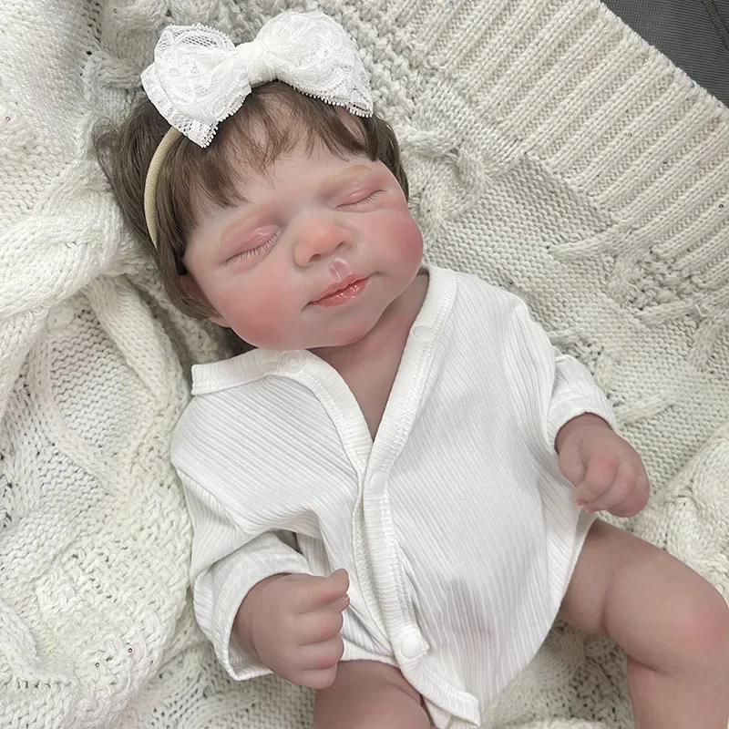 48 см силиконовые виниловые куклы для новорожденных всего тела, кукла Reborn Pascale, ручной корень с Genesis, высокое качество, 3D тон кожи
48 см силиконовые виниловые куклы для новорожденных всего тела, кукла Reborn Pascale, ручной корень с Genesis, высокое качество, 3D тон кожи