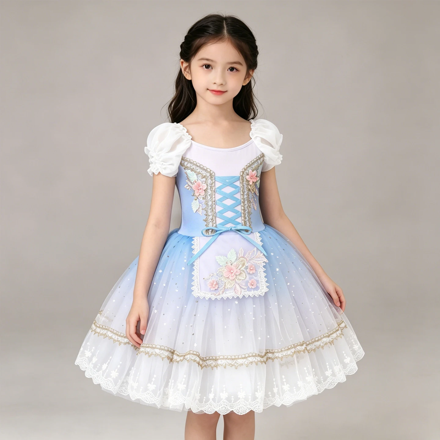 New Blue Ballet Tutu Dress for Girls Ballerina Dancewear Costume Kids Performance Dancing Clothing
New Blue Ballet Tutu Dress for Girls Ballerina Dancewear Costume Kids Performance Dancing Clothing