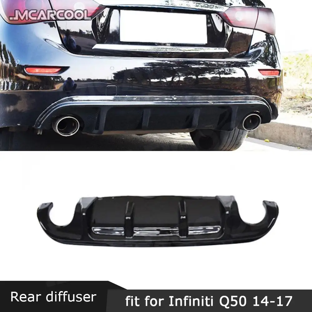 JMCARCOOL ABS карбоновый черный диффузор заднего бампера для Infiniti Q50 Base Sport 2014 2015 2016 2017, защитная накладка
JMCARCOOL ABS карбоновый черный диффузор заднего бампера для Infiniti Q50 Base Sport 2014 2015 2016 2017, защитная накладка