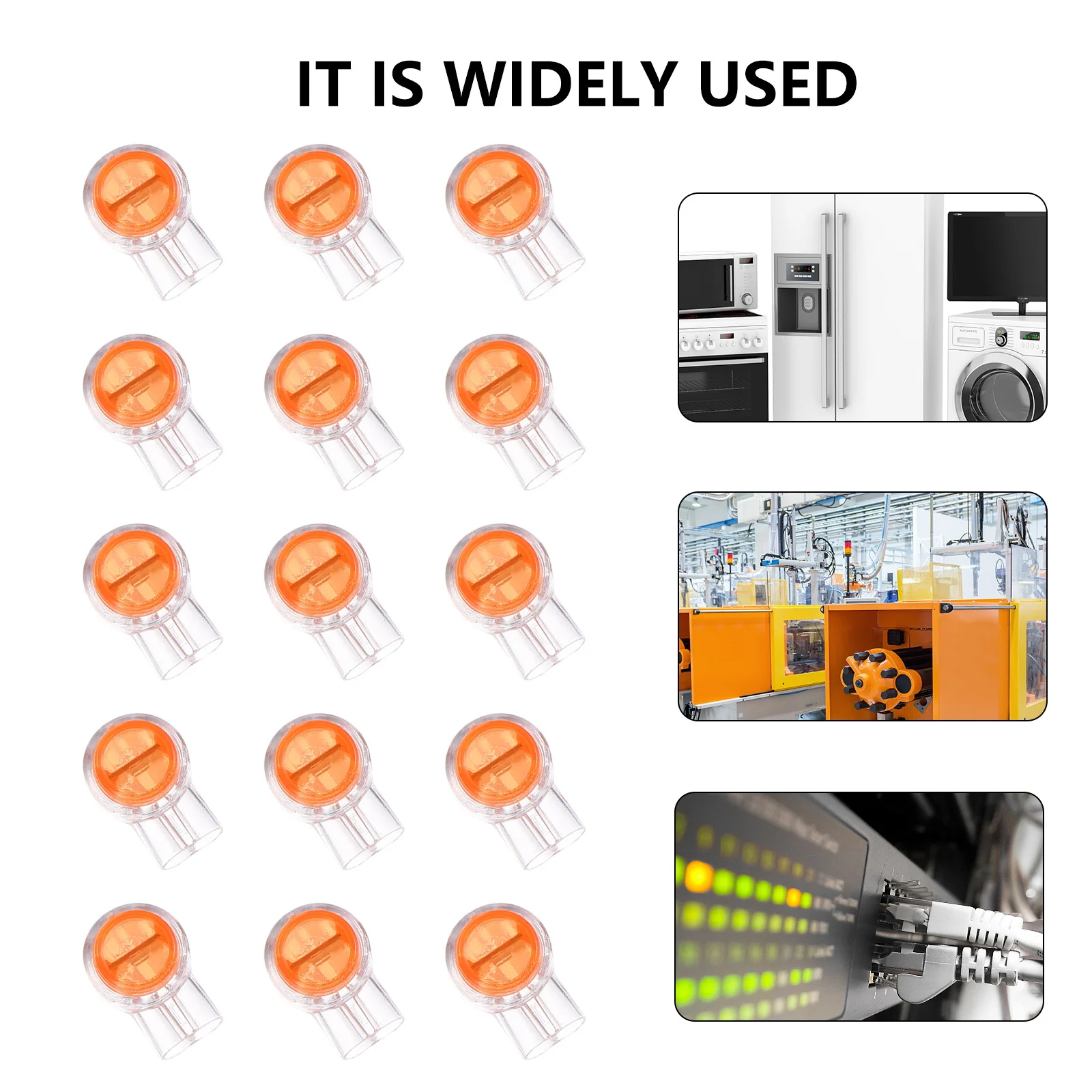 200Pcs Wire Terminal Butt Splice Connector Uy Type Gel Filled Airtight Network Cable Terminal Waterproof Crimp Connector
200Pcs Wire Terminal Butt Splice Connector Uy Type Gel Filled Airtight Network Cable Terminal Waterproof Crimp Connector