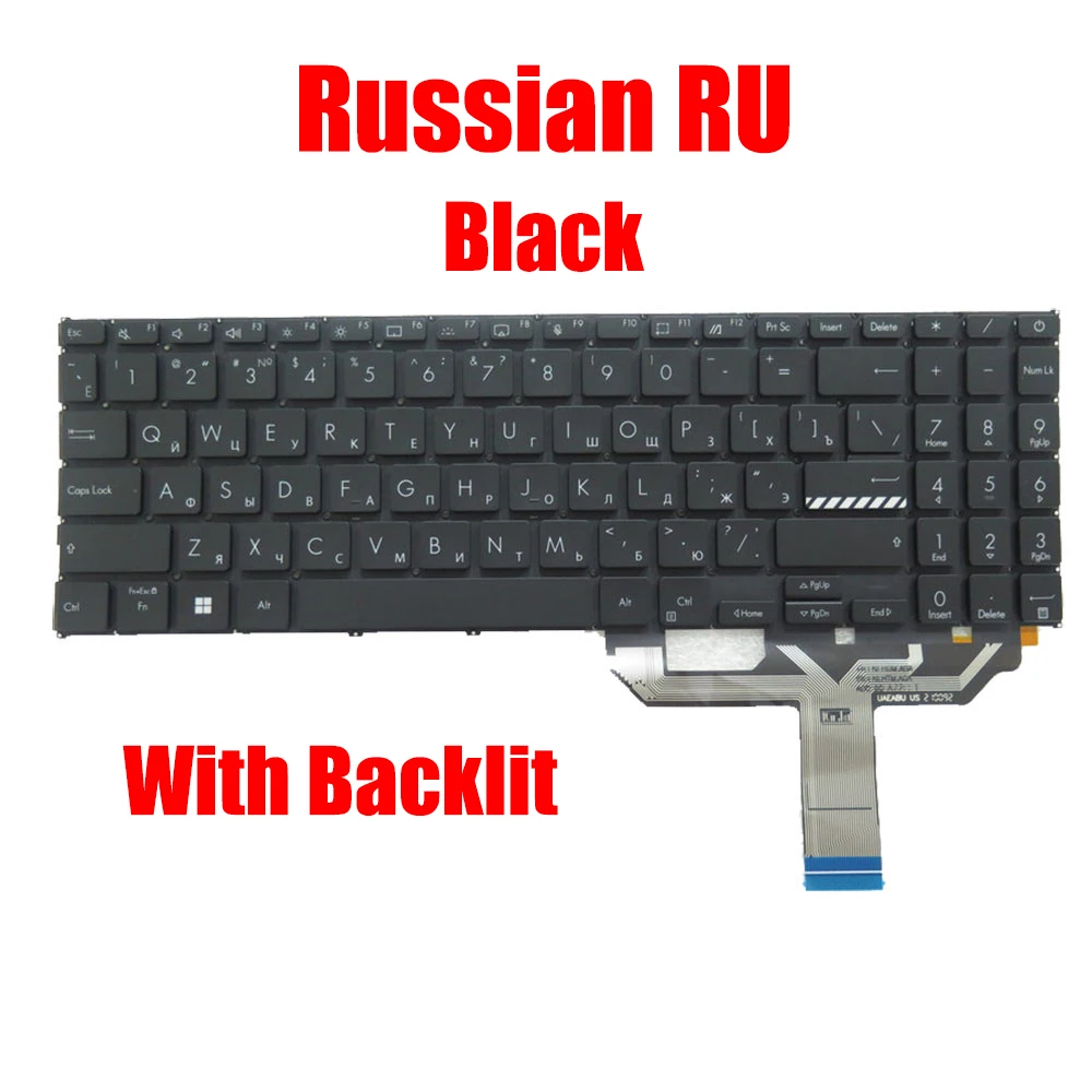 Клавиатура ноутбука для ASUS Vivobook 16X OLED N3604 N3604VA N3604ZA N3604YA США/Российская RU
Клавиатура ноутбука для ASUS Vivobook 16X OLED N3604 N3604VA N3604ZA N3604YA США/Российская RU