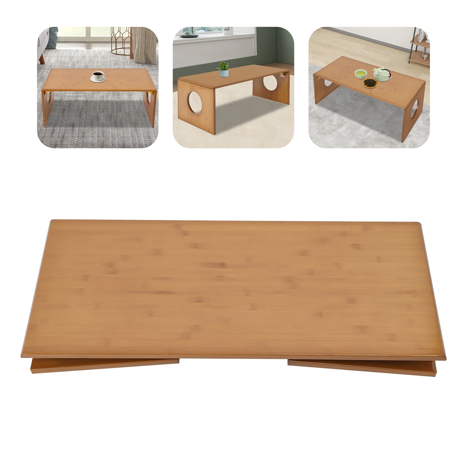 Folding Low Coffee Table, Portable Bamboo Floor Coffee Table for Bedroom Living Room Camping 80x37x30cm/100x37x30cm
Folding Low Coffee Table, Portable Bamboo Floor Coffee Table for Bedroom Living Room Camping 80x37x30cm/100x37x30cm