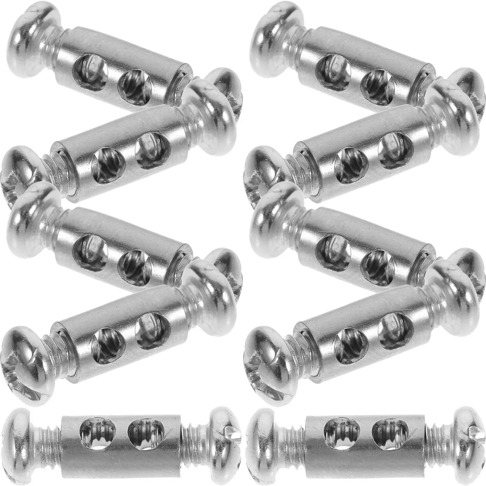 10pcs Bidirectional Wire Locker Clamps Cable Clips for Tension 1-1.5mm Stainless Steel Wire Rope Accessories Fence Railing Deck
10pcs Bidirectional Wire Locker Clamps Cable Clips for Tension 1-1.5mm Stainless Steel Wire Rope Accessories Fence Railing Deck
