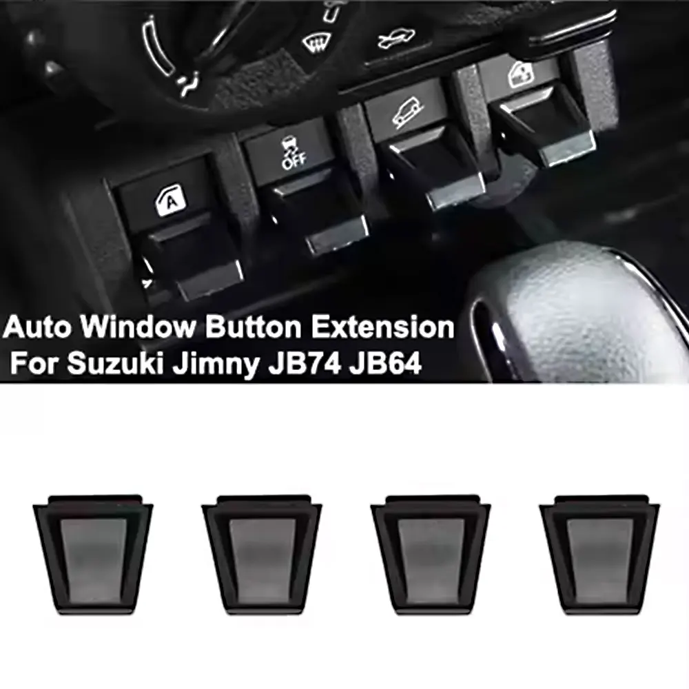 For Jimny JB76 JB64 Car Window Lift Switch Button Extended Decoration Cover Stickers For Suzuki Jimny 2019-2025 4PCS
For Jimny JB76 JB64 Car Window Lift Switch Button Extended Decoration Cover Stickers For Suzuki Jimny 2019-2025 4PCS