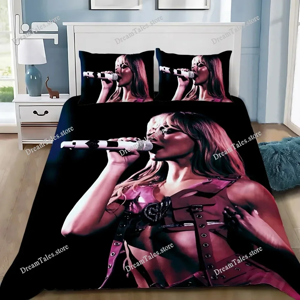 Bedding Set Sabrina CarpenterS Duvet Cover Pillowcase Adult Boy Girl Bedroom Decoration Children Gift Single Double Large Size
Bedding Set Sabrina CarpenterS Duvet Cover Pillowcase Adult Boy Girl Bedroom Decoration Children Gift Single Double Large Size
