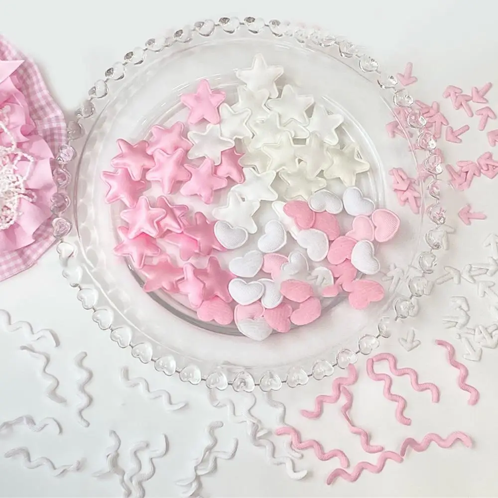 10 шт./упак. розовое, белое сердце, звезды, украшение для открытки, аксессуары «сделай сам», материал ручной работы, принадлежности для шитья, декор, декор с волнистой стрелкой 
10 шт./упак. розовое, белое сердце, звезды, украшение для открытки, аксессуары «сделай сам», материал ручной работы, принадлежности для шитья, декор, декор с волнистой стрелкой