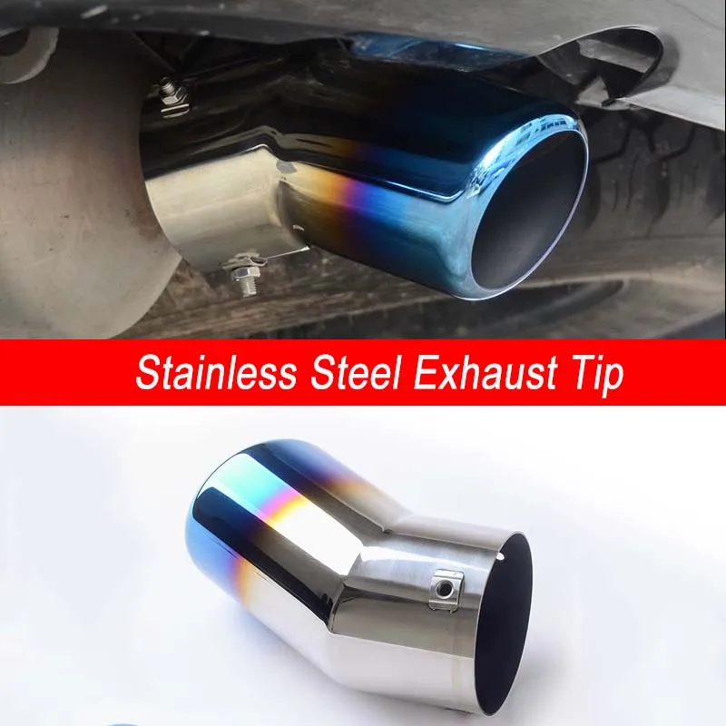 Yifeng Design 304 Stainless Steel Polished Anti-oxidation Exhaust Muffler Tailpipe Blue/White for Land Cruiser LC200
Yifeng Design 304 Stainless Steel Polished Anti-oxidation Exhaust Muffler Tailpipe Blue/White for Land Cruiser LC200