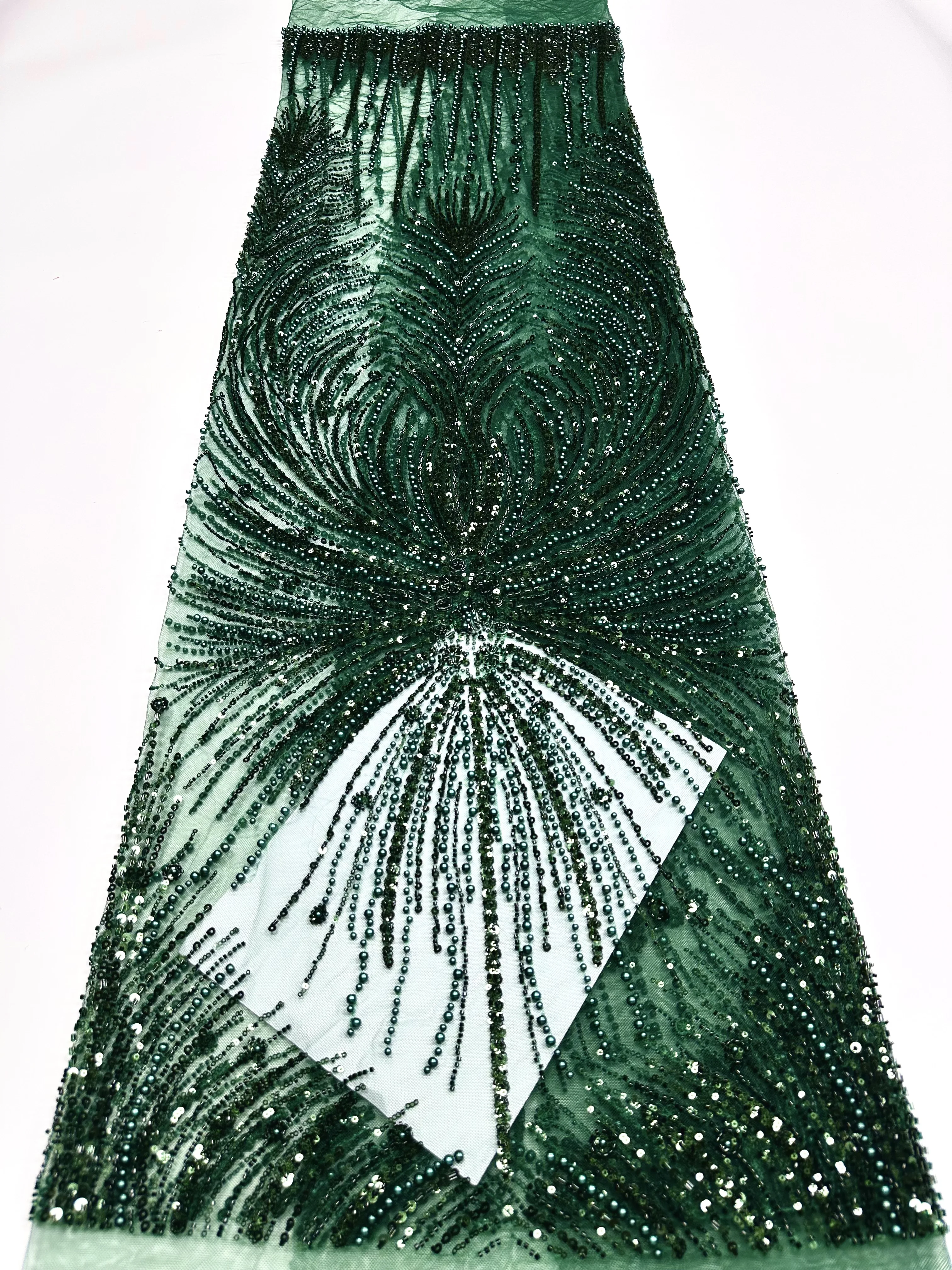 High Quality Laces Fabric for African 5 Yards Beaded Lace Fabric with With Sequin Fabrics for Party Wedding Sewing
High Quality Laces Fabric for African 5 Yards Beaded Lace Fabric with With Sequin Fabrics for Party Wedding Sewing