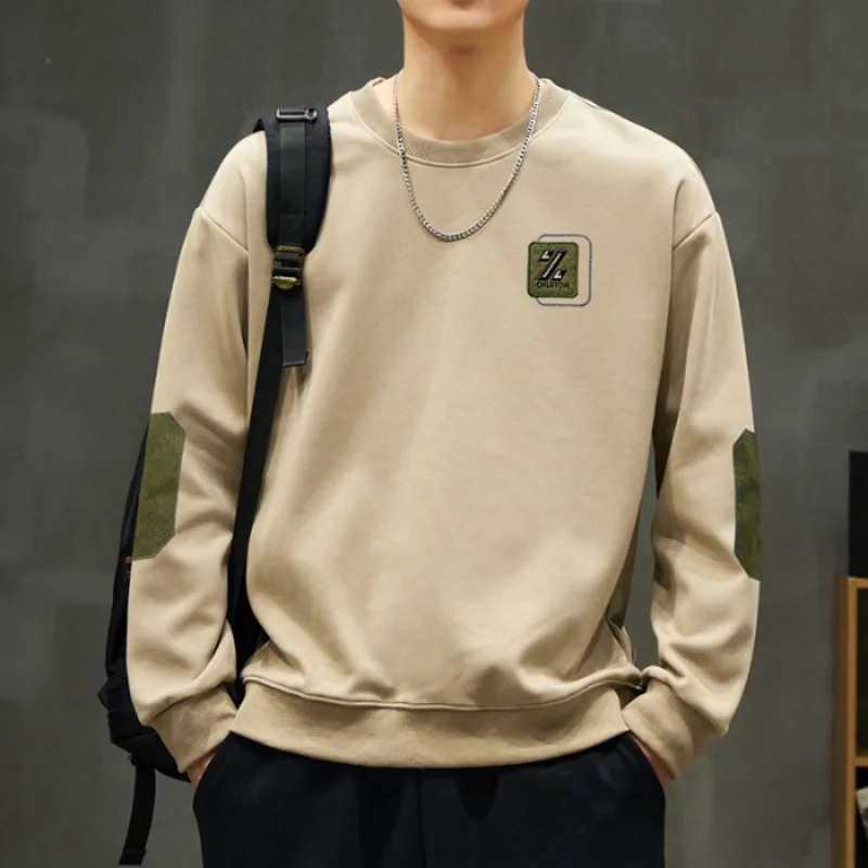 2024 new men's trendy sweater autumn fashion colorblock embroidered casual versatile Korean-style long-sleeved top
2024 new men's trendy sweater autumn fashion colorblock embroidered casual versatile Korean-style long-sleeved top